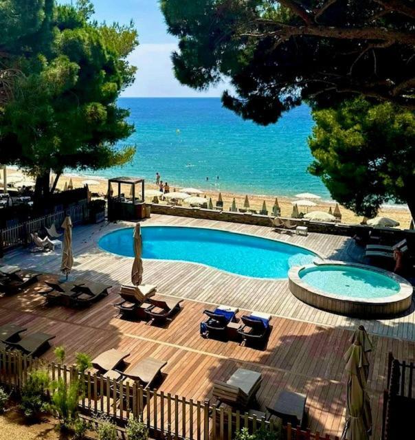 La Pinede Plage La Croix-Valmer Dış mekan fotoğraf